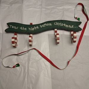 tWas the night before Christmas wall decor piece